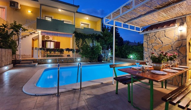 Villa KRNIC SOL - Solin (Split) with a heated pool. .