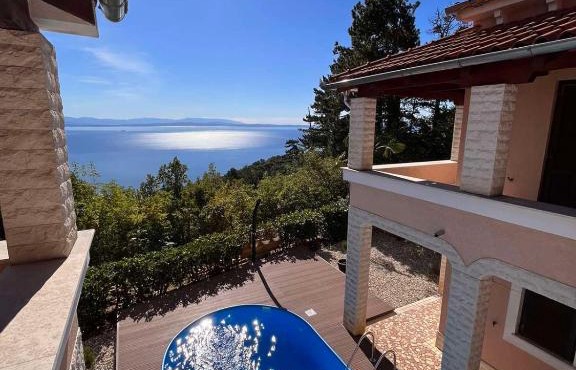 Villa Milli with panoramic sea view in Opatija