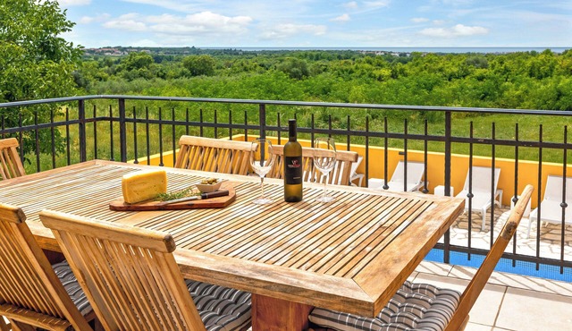 Villa Umag Istria sea view private pool 3 bedrooms and garage by Rentistra