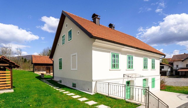 Wonderful private villa for 10 people with WIFI, TV, terrace and pets allowed in Senjsko