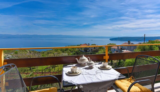 Wonderful villa for 6 guests with WIFI, A/C, private pool, TV and terrace in Rijeka