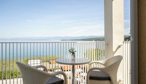 Standard Double Room, Balcony, Sea View