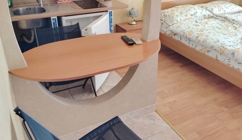 Studio (Studio Apartment with balcony and sea)