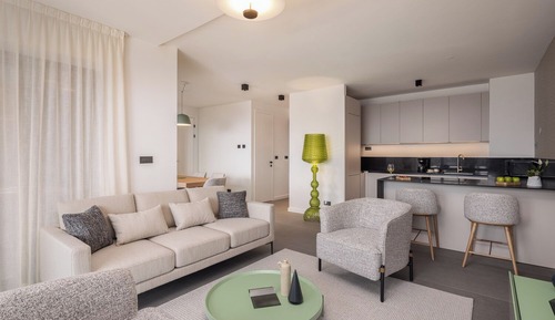 Family Apartment for 4 persons with balcony
