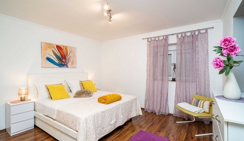 Comfort Apartment, 2 Bedrooms, Terrace, Sea View