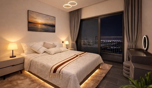 Deluxe Double Room, Balcony, City View