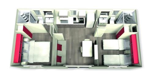 Premium Two-Bedroom Mobile Home with Terrace