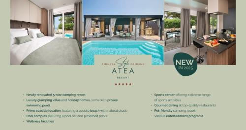 Amber Sea Luxury Holiday Home with private pool