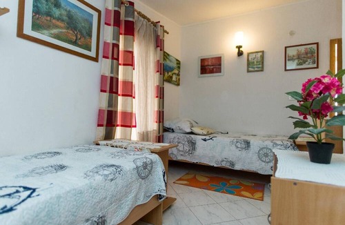 Grebastica Apartment | Terrace with sea view