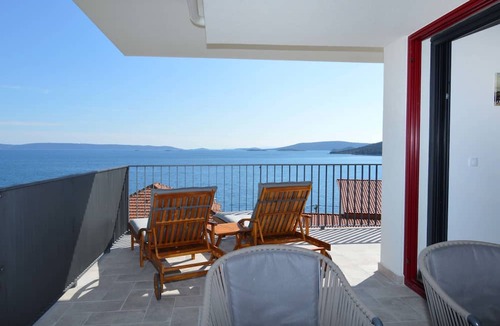 Seget Vranjica Apartment | Viva-by the sea-panorama penthouse by Interhome