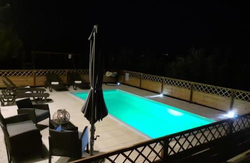 Zminj Apartment | Apartment Jadranka with Private Pool & Valley View in Green Istria