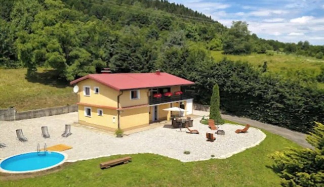 Family friendly house with a swimming pool Vrbovsko, Gorski kotar (K-20331) in Vrbovsko