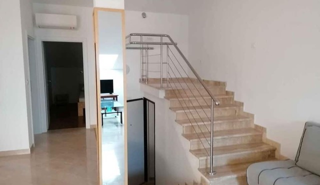 Island Krk, Njivice - flat with panoramic view