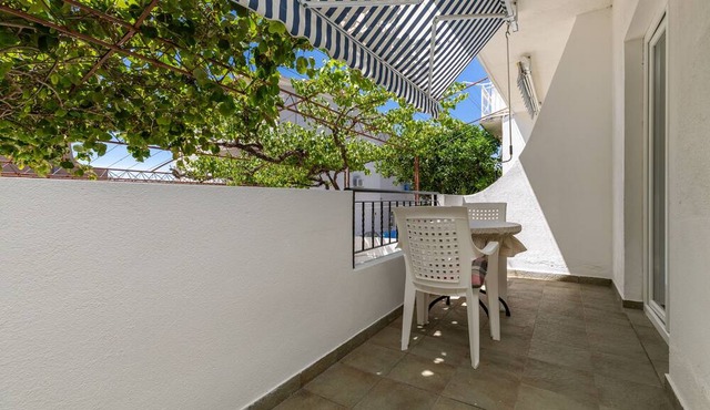 Studio flat with terrace Živogošće - Blato, Makarska (AS-25312-b)