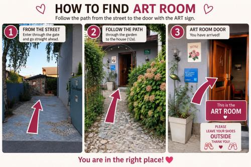 ART ROOM in greeny Rose resort in Ljubljana