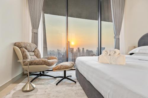 Private Pool - Amazing 1BR Apartment in JVC in Dubai